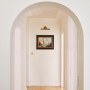 Redcliffe Gardens  | Arched Hallway and Pierre Frey Ceiling  | Interior Designers